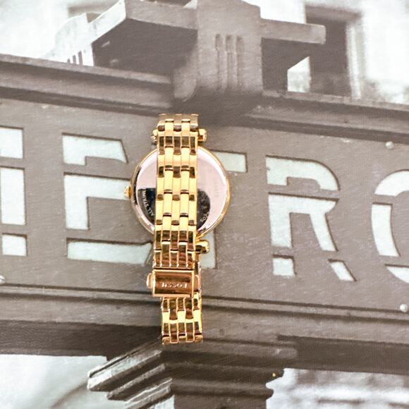 Fossil BQ3818 Tillie Solar-Powered Gold-Tone Stainless Steel Watch